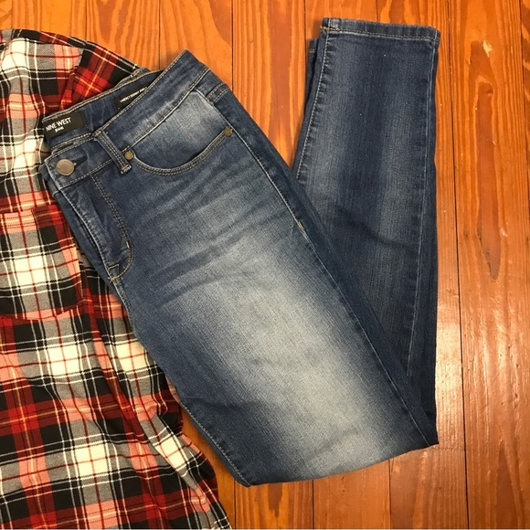 $15 if bundled Nine West Gramercy Skinny Ankle Jeans Pre-owned - Picture 5 of 9